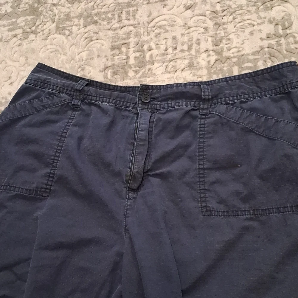 Jamaica Bay | Cotton Navy Shorts Size 14